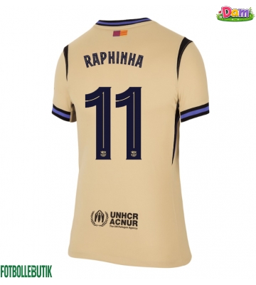 Barcelona Raphinha Belloli #11 Bortatröja Kvinnor 2025-26 Kortärmad